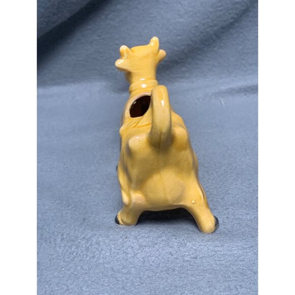 Vintage Grand Ole Opry Ceramic Cow Creamer Collectible Yellow - Picture 3 of 11